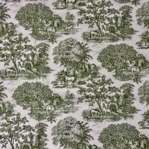 Horses Toile-Colour-20-54inchwide-58.98-100Cotton-Spain-Repeat-V12-H25-CM-Textiles